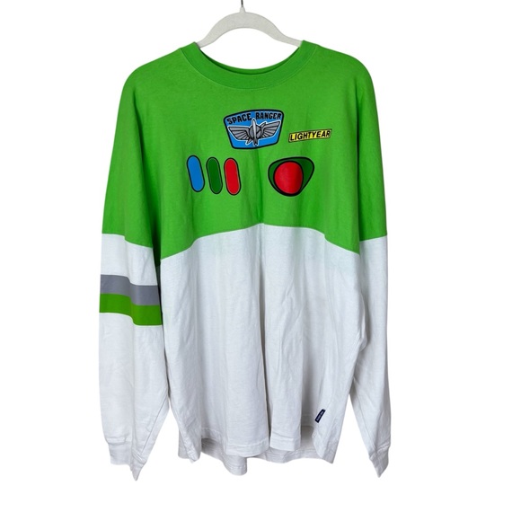 Disney Parks Toy Story Buzz Lightyear Space Ranger XL Spirit Jersey Adult - Picture 1 of 7